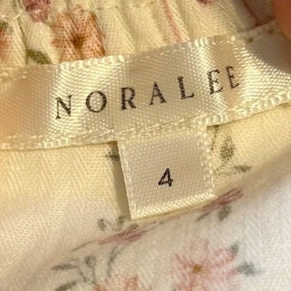 Noralee Floral Annette Tiered Dress Kids 4 Garden Party Flower Girl Wedding Boho